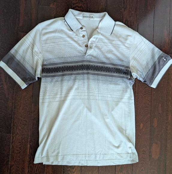 Original Penguin Other - Vintage Grand Slam Original Penguin Gradient Stripe Polo - Grey